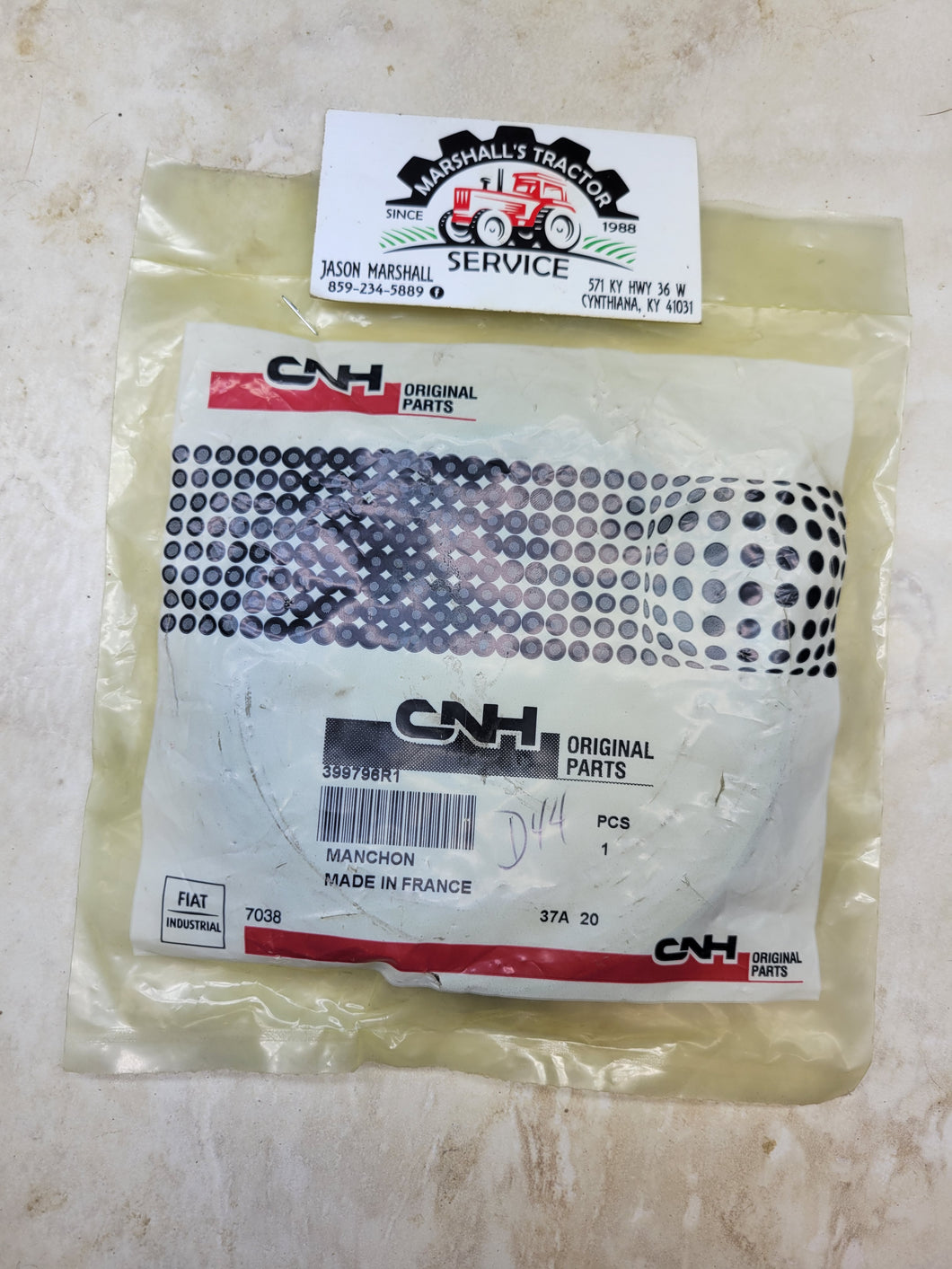 399796R1 rear axle outer seal sleeve. IH / Case IH Tractors 74 84 85 95 series