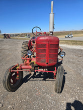 Load image into Gallery viewer, 1953 Farmall Super A Tractor w/ IH 144 3 Shank Cultivators