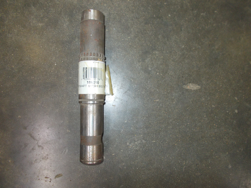 186010 King Kutter Mower Input Shaft With Sheer Bolt 40hp