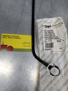 2830470 CNH FUEL TUBE. NEW HOLLAND TR6.120 TR6.130 CASE IH FARMALL 110A 120A 125A 140A