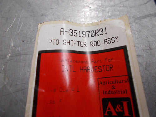 351970R31 CASE I/H TRACTOR SHIFT ROD CUB, CUB LOBOY