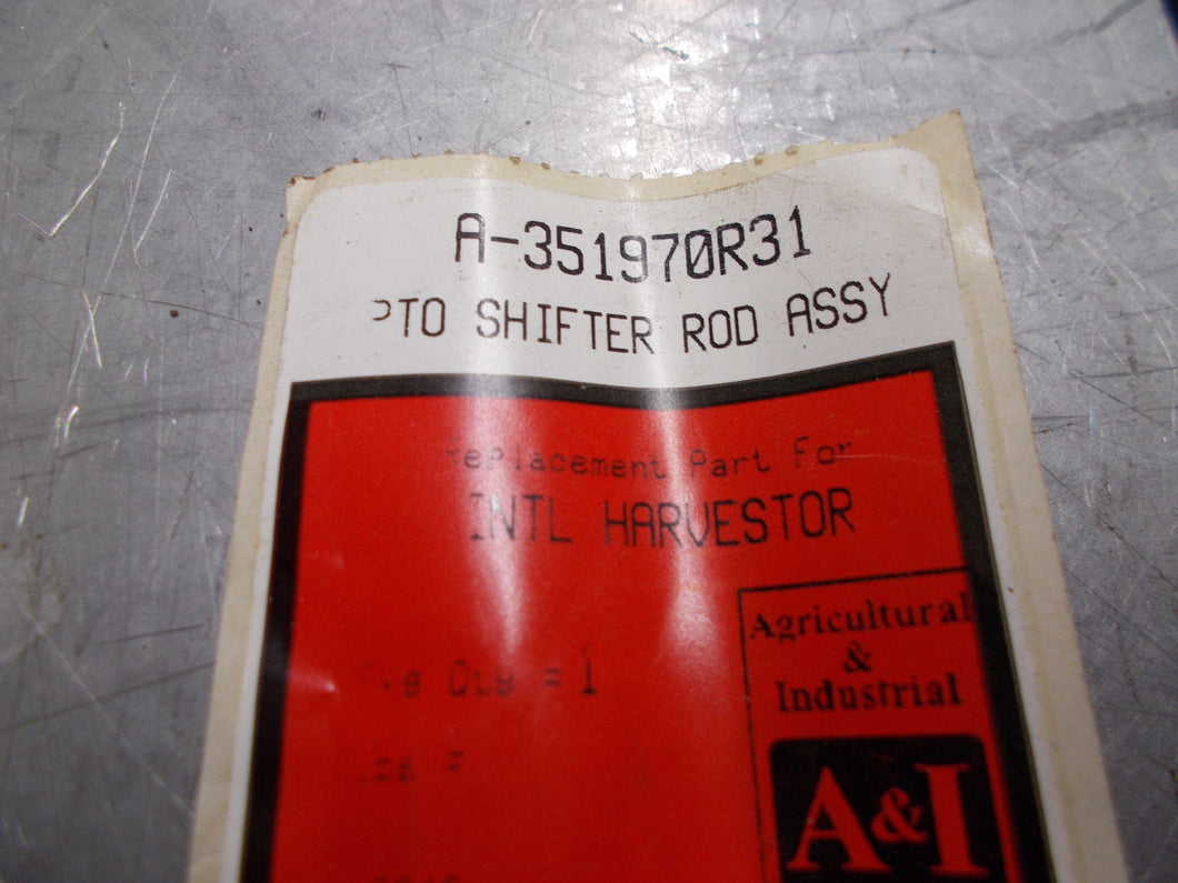 351970R31 CASE I/H TRACTOR SHIFT ROD CUB, CUB LOBOY